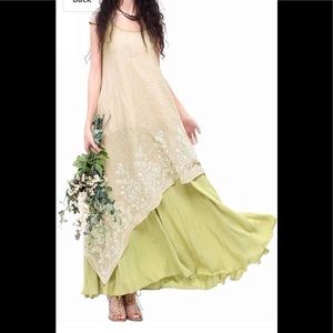 Zanzea dress embroidery LARGE L Wore 1x LIKE NEW